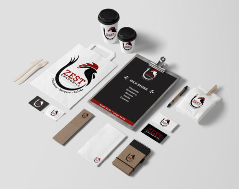 Zest brand identity