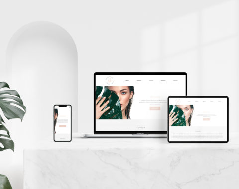 Regina Kaefer website design