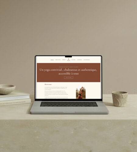 Âme de Nomade - WordPress website